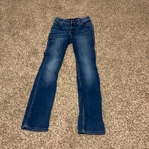 Wrangler dark wash